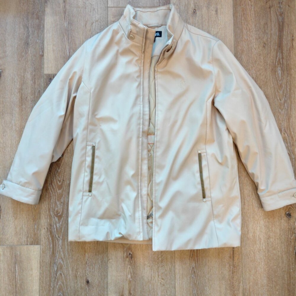 Vintage Ashworth Golf Jacket Men’s Medium (Tan/Olive)